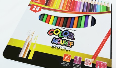 Crayon de Couleur 24 B-Metal